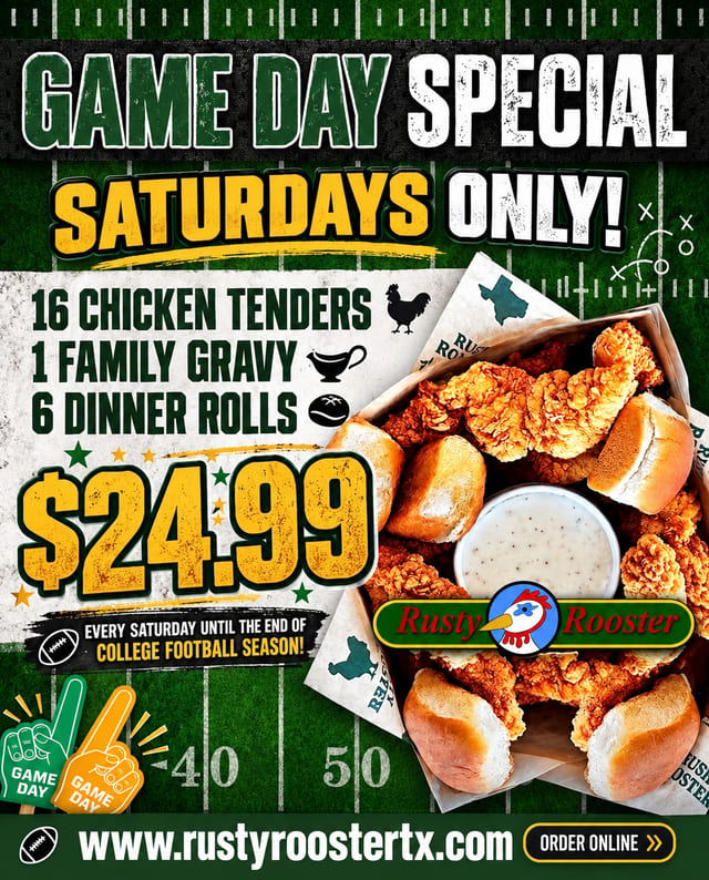 Gameday Special.