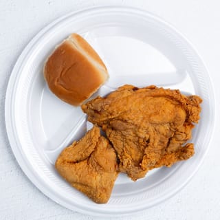2 White Chicken